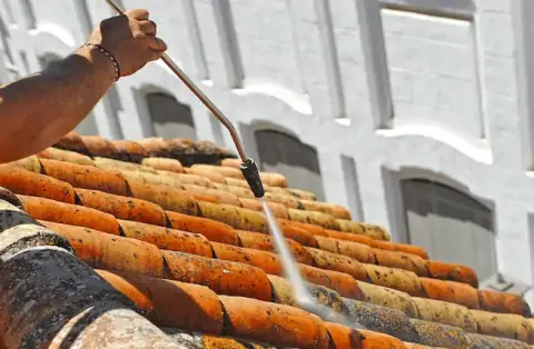 Nettoyage de toitures - Lanmeur